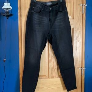 Sky high skinny jeans